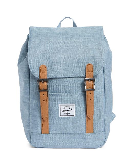 Herschel Supply Co. Blue Retreat Recycled Polyester Mini Backpack