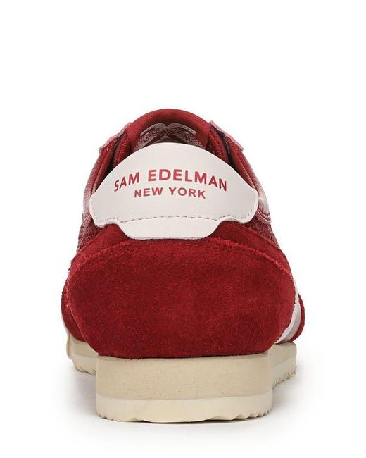 Sam Edelman Red Ivey Mesh Sneaker
