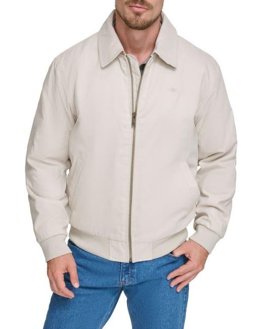 Dockers Blue Microtwill Bomber Jacket for men