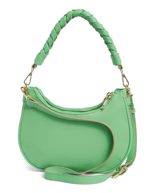 Nanette Lepore Green Convertible Crossbody Bag