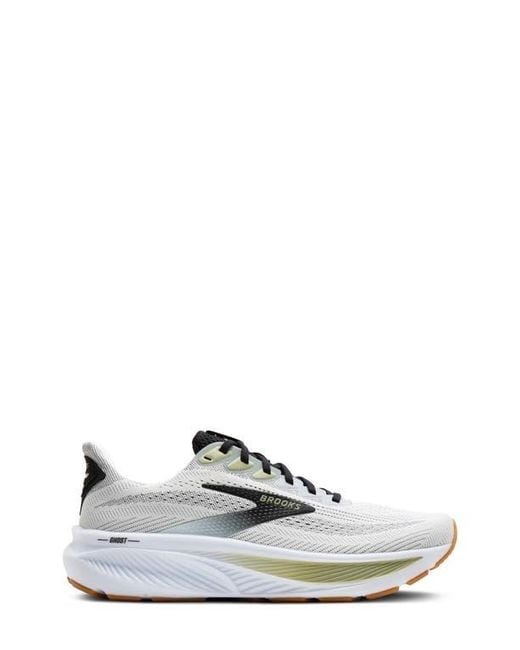 Brooks White Ghost 17 Running Shoe for men