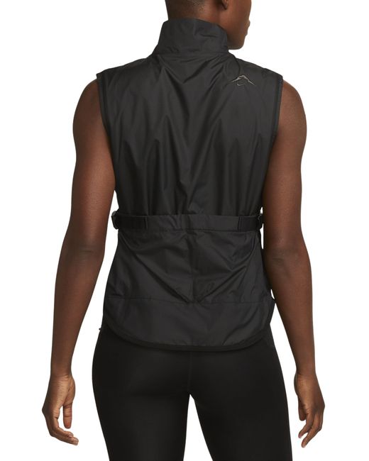 Nike Black Trail Repel Running Vest