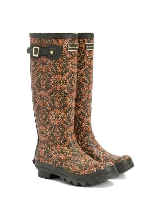 Barbour Brown High Boots