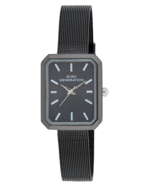 BCBGMAXAZRIA Black Capri Watch for men