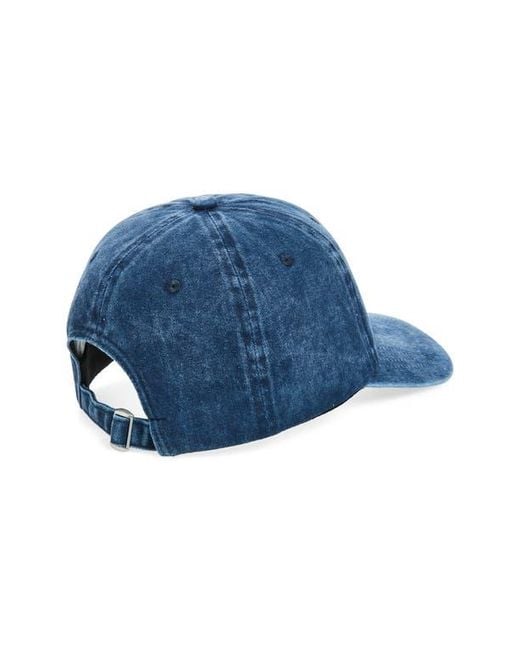 Nordstrom Rack Blue Washed Baseball Cap for men