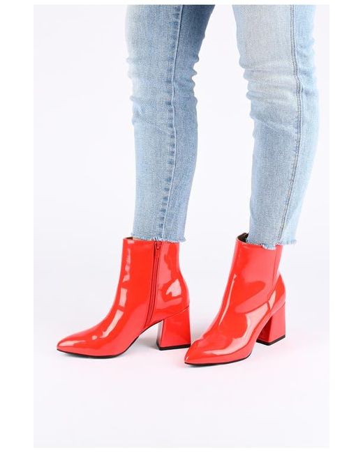 Journee Collection Red Sorren Boot