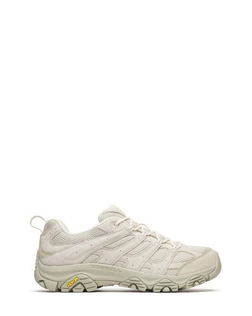 Merrell White Moab 3 Ready Zip Hiking Sneaker for men