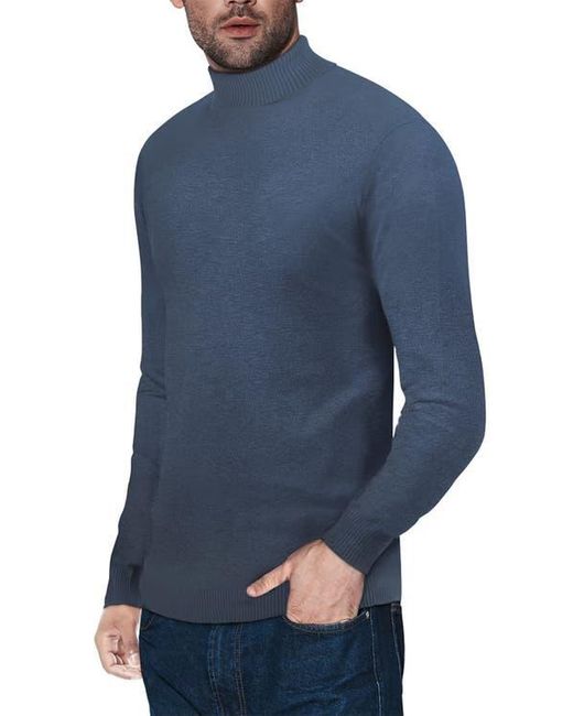 Xray Jeans Blue Turtleneck Pullover Sweater for men