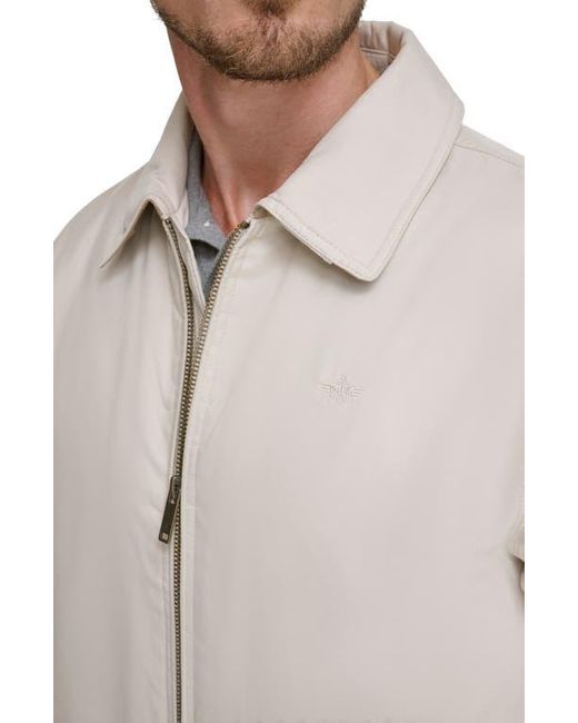 Dockers Blue Microtwill Bomber Jacket for men