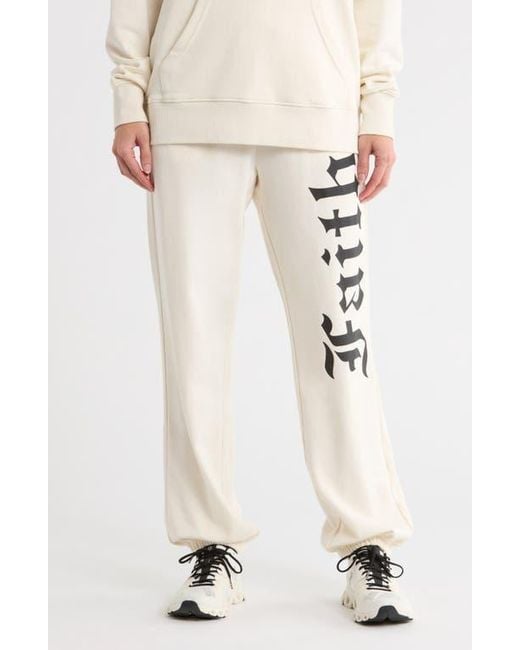 Faith Connexion Natural Logo Graphic Hoodie