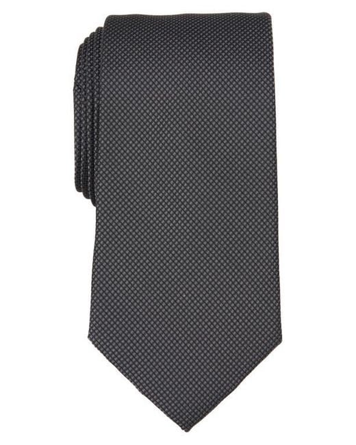 Ted Baker Gray Textured Solid Silk Blend Tie for men