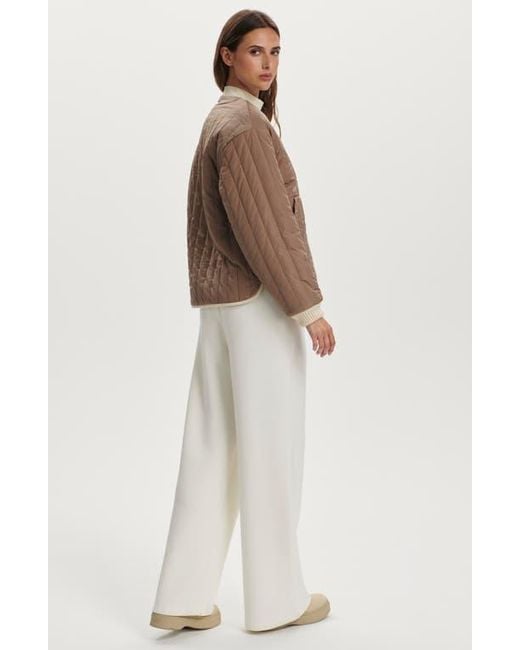 Varley Brown Drew Reversible Jacket