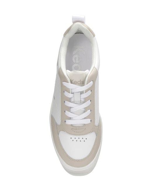 Keds White Sky Ii Platform Sneaker