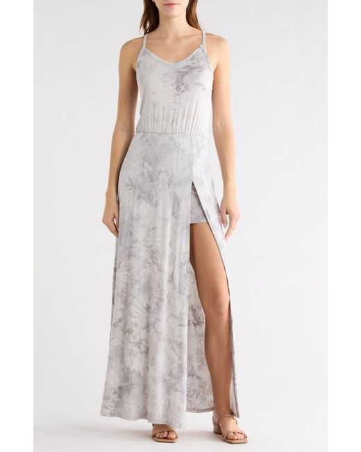 Go Couture Women's White Sleeveless Maxi Dress Go Couture Women's White Sleeveless Maxi Dress