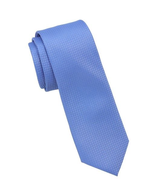 Ben Sherman Blue Textured Solid Tie for men