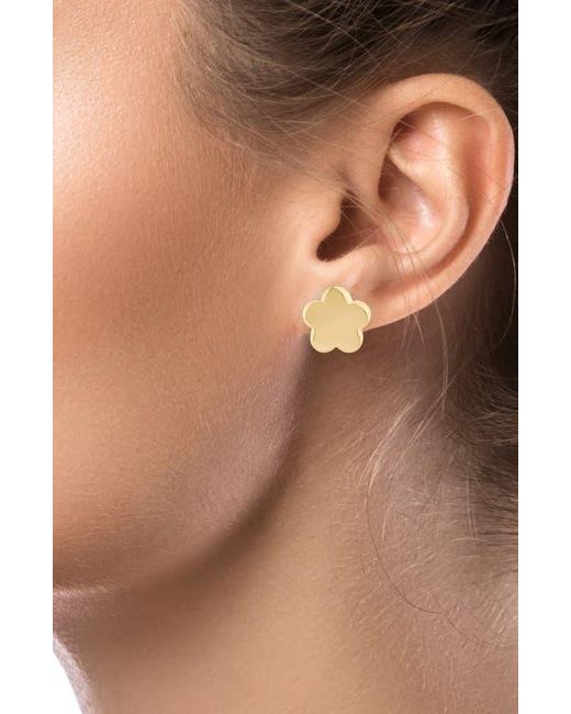 Jardin White Set Of 3 Clover Stud Earrings