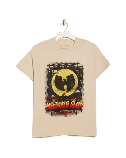 Merch Traffic Multicolor Wu-tang Poster Sand Graphic T-shirt for men