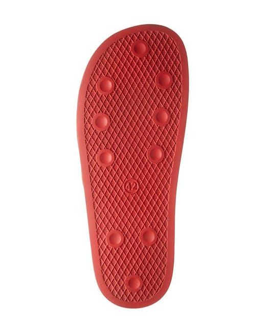 Cult Of Individuality Red Slides With Socks for men