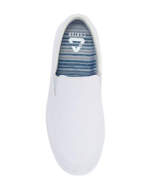 Travis Mathew White Phenom Slip-On Sneaker for men