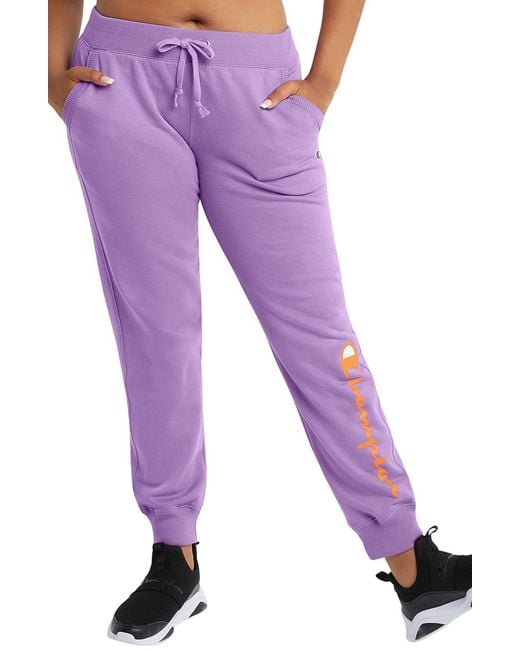Champion Powerblend Joggers In Country Walnut At Nordstrom Rack in Purple