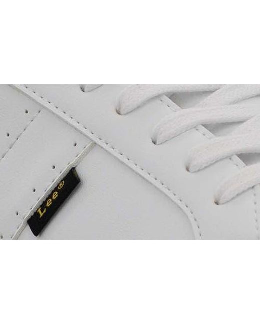 Lee Jeans White Streeter Sneaker for men