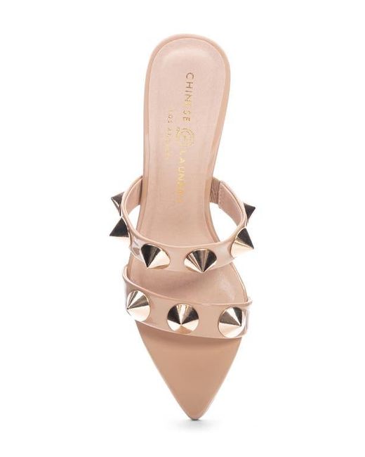 Chinese Laundry Pink Yarley Pointed Toe Sandal