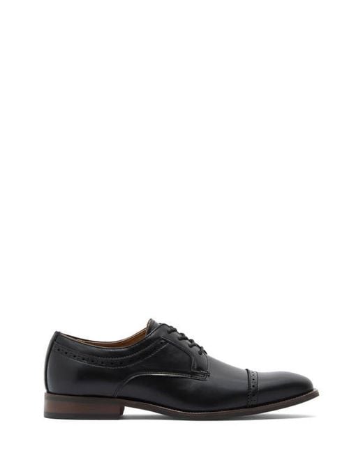 Steve Madden Black Puntic Cap Toe Derby for men
