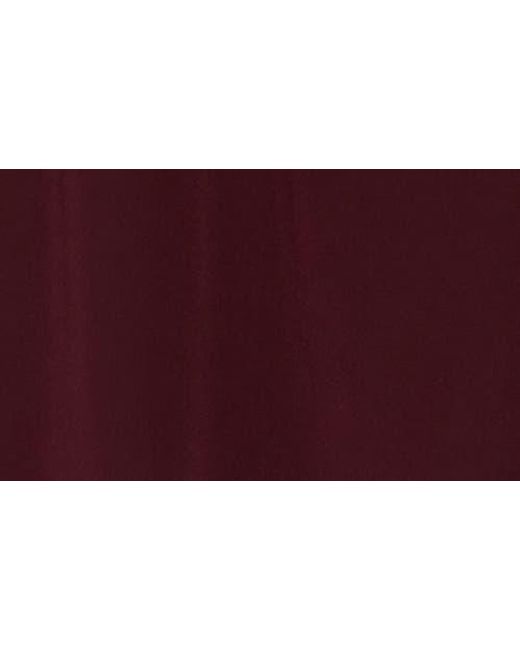FRAME Purple Shirred Long Sleeve Silk Top