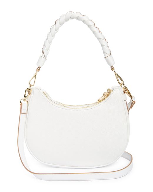 Nanette Lepore White Convertible Crossbody Bag