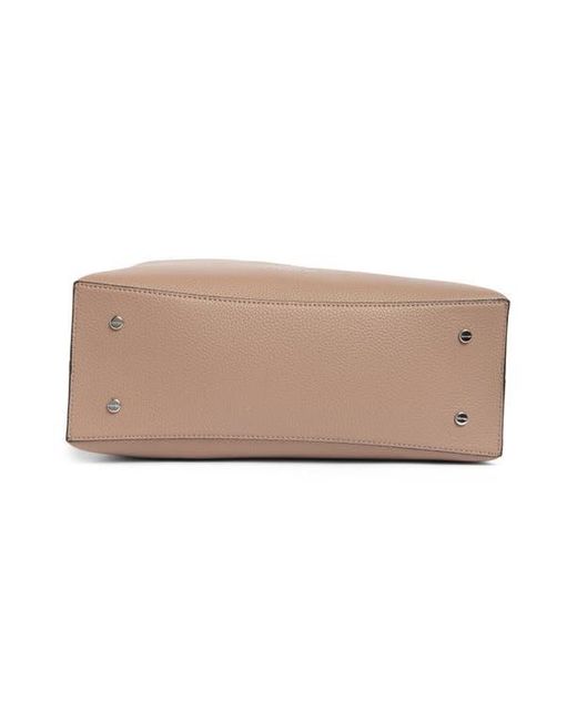 Calvin Klein Brown Cali Top Handle Satchel