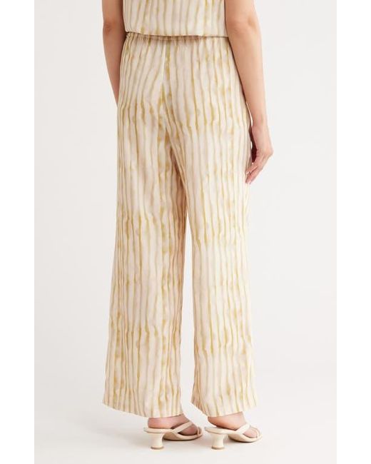 Bobeau Natural Relaxed Drawstring Waist Pants