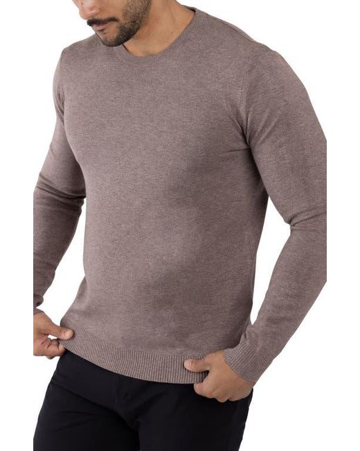 Xray Jeans Gray Crewneck Knit Pullover Sweater for men
