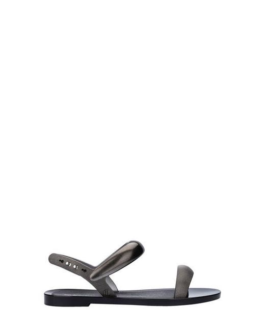 Melissa Black Eclipse Slingback Sandal