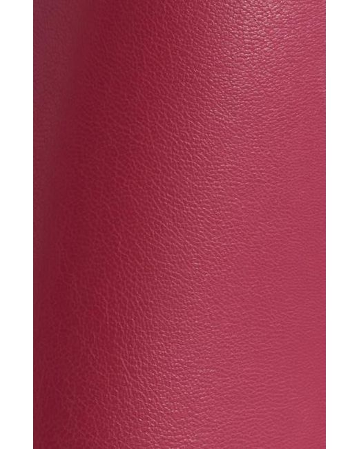 Commando Red Control Top Faux Leather Leggings