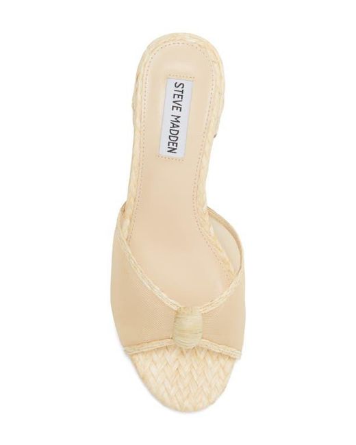 Steve Madden Natural Melodee Sandal