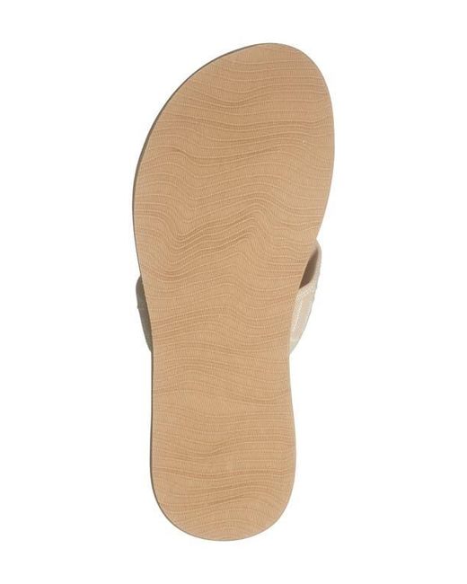 Reef Natural Spring Woven Strap Flip Flop