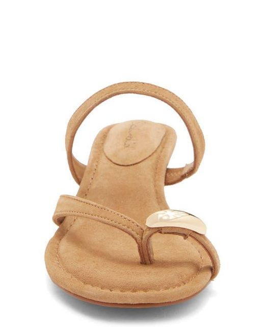 Splendid Metallic Hazel Slide Sandal