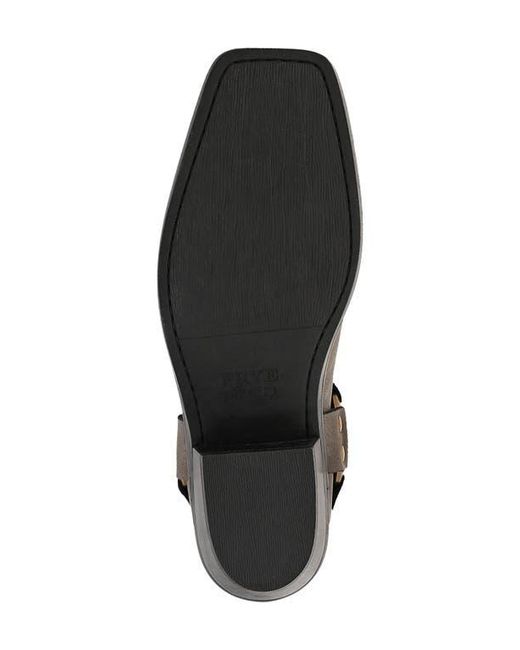 FRYE and CO Brown Lorrie Harness Boot