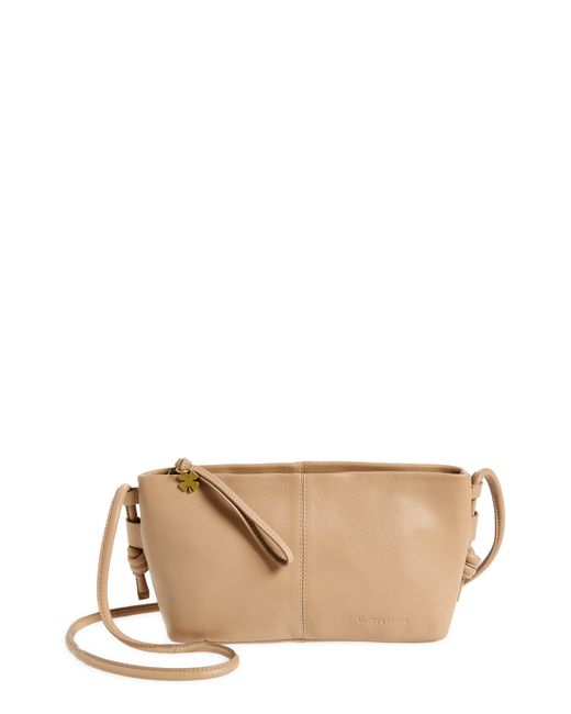 Lucky Brand Natural Tala Leather Crossbody
