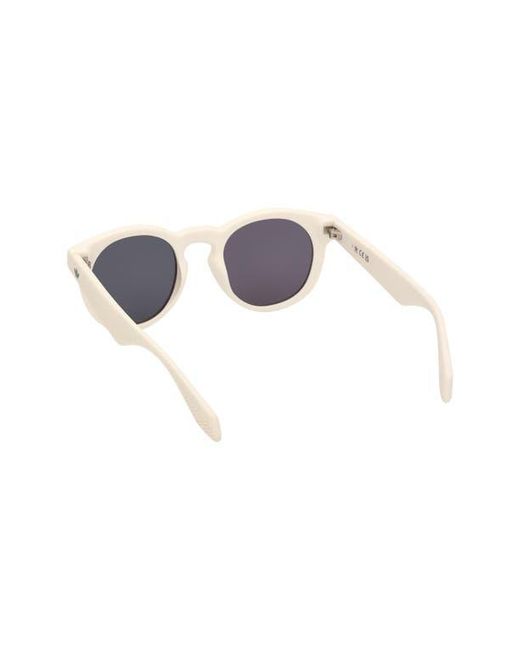 Adidas Gray Round Sunglasses for men