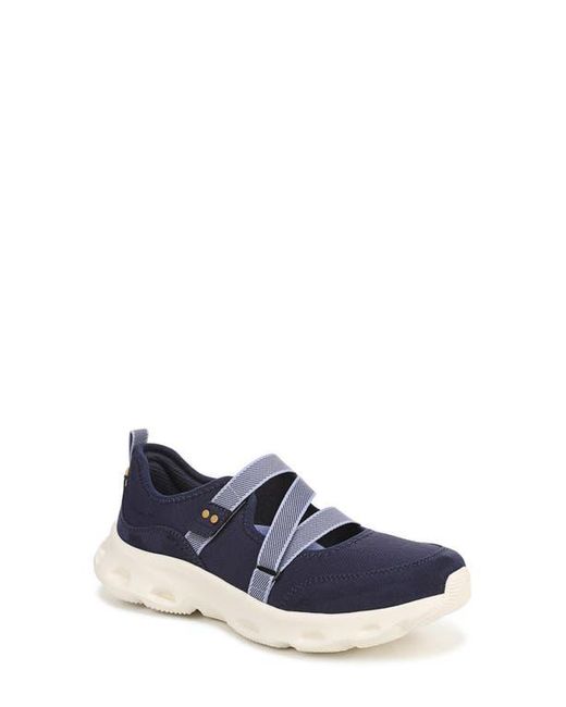Chaussures Femme RYKA Style Mary Jane - Pointure 7W (Large) Bleu Marine - Occasion