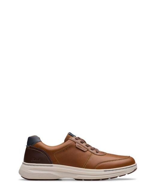 Clarks Brown Craftwell Lace-Up Sneaker for men