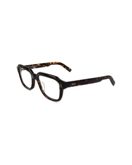 Retrosuperfuture Black 59Mm Rectangular Optical Glasses