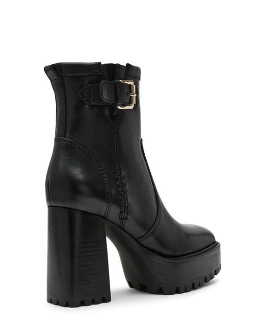 Steve Madden Black Summit Platform Bootie