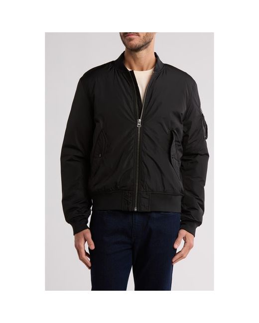 Slate Grey Onion Quilted Bomber Jacket main image 0