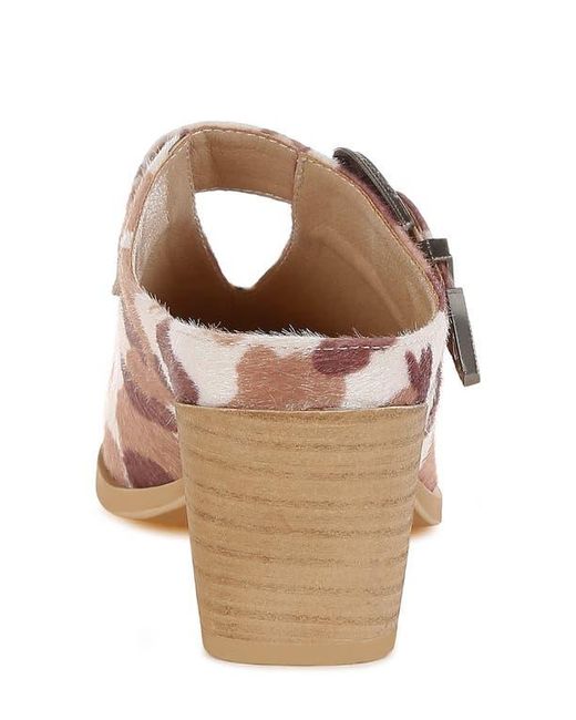Rag & Co Pink Nometa Buckle Mule