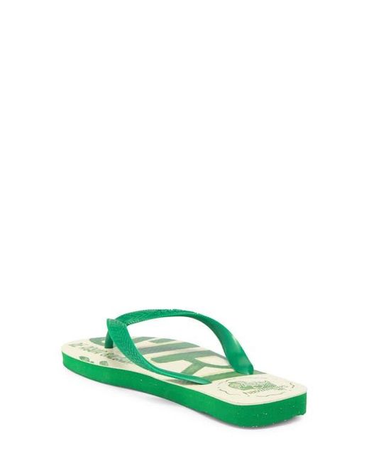 Havaianas Green X Farm Rio Crab Sandal