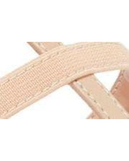 Anne Klein Pink Bijou Strappy Wedge Sandal