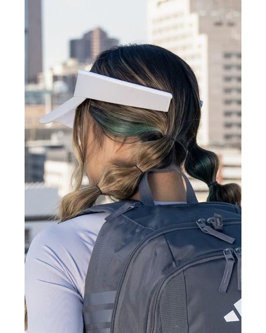 Adidas White Match 2 Visor