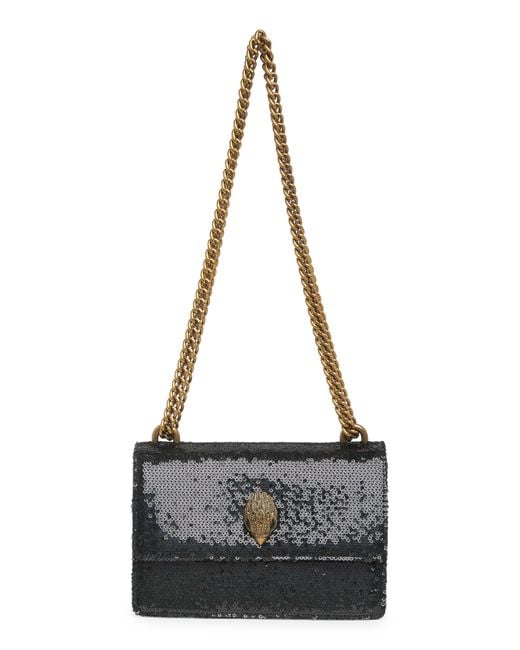 Kurt Geiger Small Shoreditch Sequin Crossbody Bag in Black Lyst